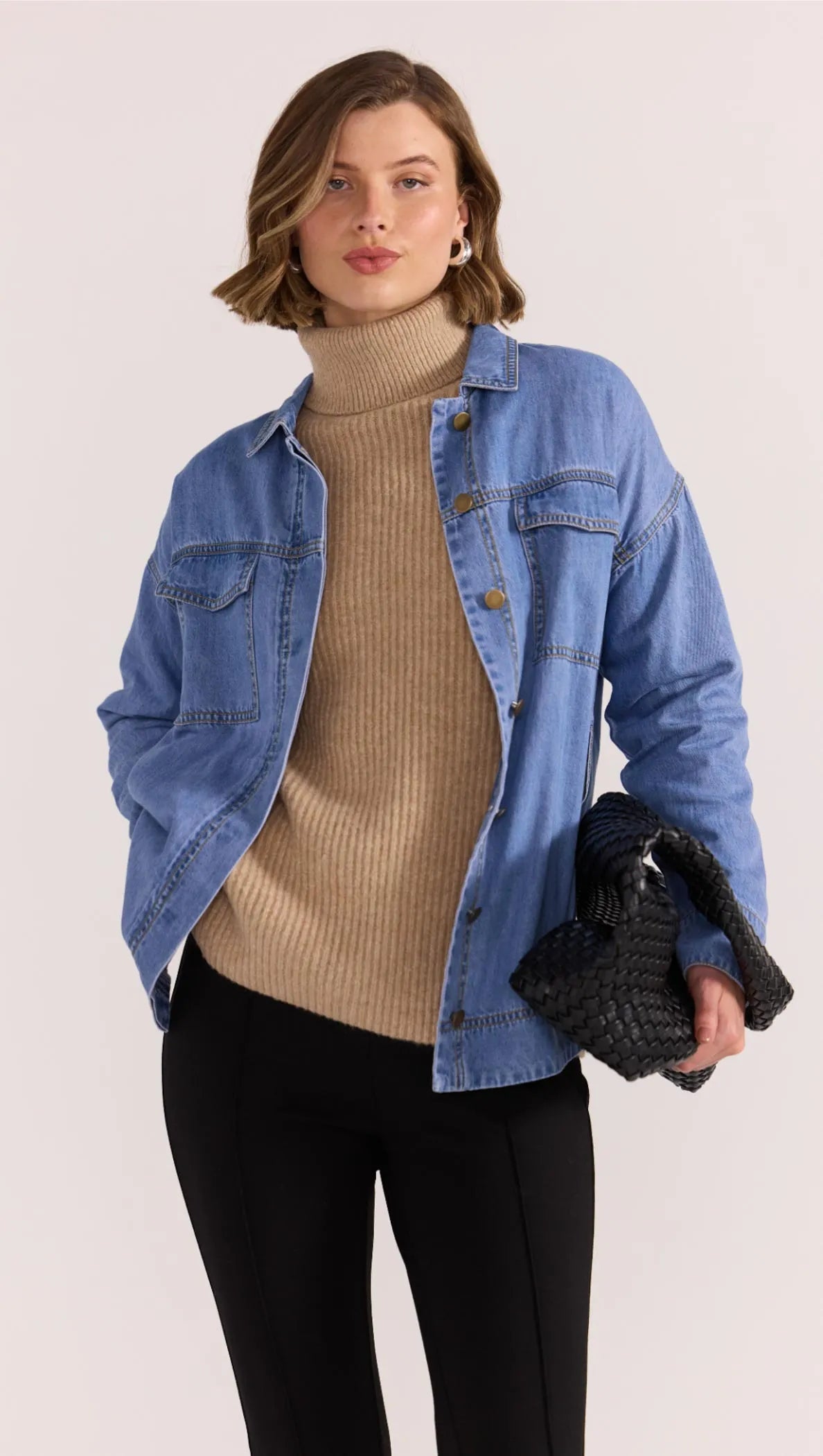 STAPLE THE LABEL- Lyla Shacket