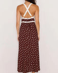 MINK PINK - Cedar Spot Cross Back Dress