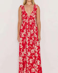 MINK PINK - Poppy Maxi Dress - Red