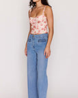 MINK PINK - Phoebe Denim Jeans - Mid Blue
