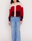 MINK PINK - Elodie Cardigan - Pink/Red Stripe