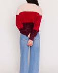 MINK PINK - Elodie Cardigan - Pink/Red Stripe