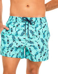 TOLU - Blue Whale Sharks Men's Swim Shorts*