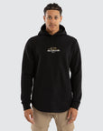 NENA AND PASADENA - Spine Dual Curved Hoodie Jet Black