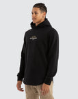 NENA AND PASADENA - Spine Dual Curved Hoodie Jet Black