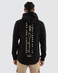 NENA AND PASADENA - Spine Dual Curved Hoodie Jet Black