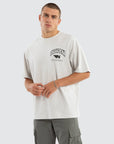 NENA AND PASADENA - Motor Raptor Tee.  Glacier Grey NPFT064