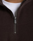 ORTC - Aidan Quarter Zip - Carob