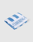 ORTC - Beach Towel Ocean Blue and White Stripes