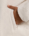 ORTC - Unisex Sherpa Fleece Quarter Zip Natural