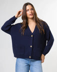 STELLA AND GEMMA - Bentley Cardigan Midnight Navy