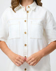 STELLA AND GEMMA - Dawn Dress Ecru