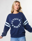 STELLA AND GEMMA - Essential Sweat. Navy Rotation