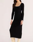 MINK PINK SANA BLANKET STITCH KNIT DRESS