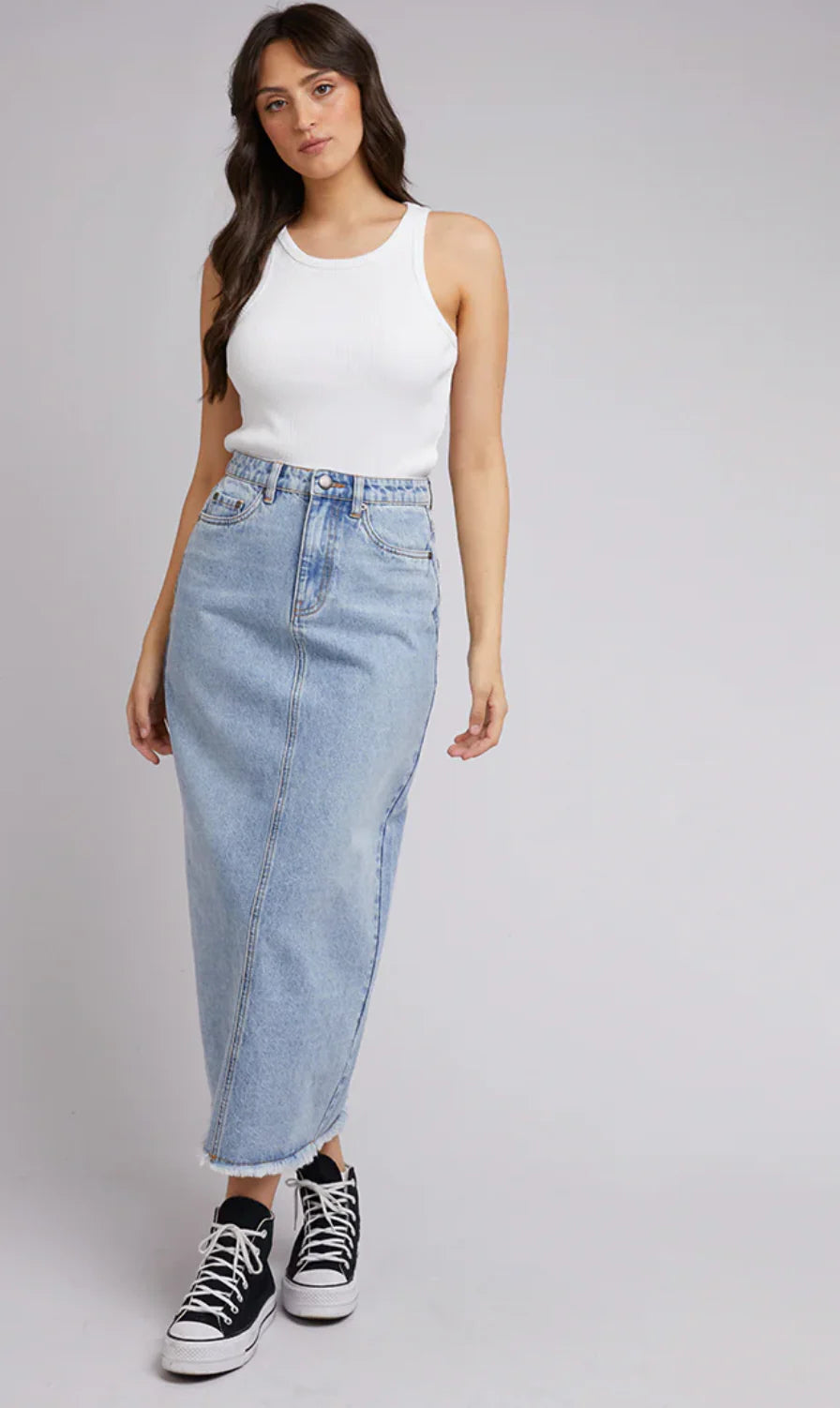 ALL ABOUT EVE- Ray Maxi Shirt