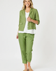 GORDON SMITH - Sarah Linen Pant - Basil