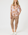GORDON SMITH - Haiti Shirt - Pink/Natural