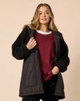 THREADZ - The Teddy Jacket - Black