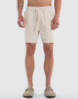 NOMADIC PARADISE - Coastal Linen Short
