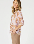 GORDON SMITH - Haiti Shirt - Pink/Natural