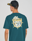 MAD HUEYS - Croc Captain SS Tee Atlantic
