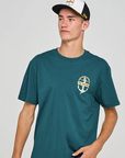 MAD HUEYS - Croc Captain SS Tee Atlantic