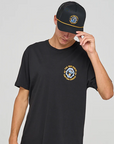 MAD HUEYS - Captain Cooked Jaws - SS Tee - Black