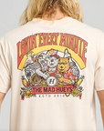 MAD HUEYS - OZ Straya - SS Tee - Cement