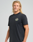 MAD HUEYS - Frothin Shoey SS Tee - Washed Black