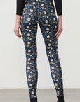 CAJU- Nature Print and Elastic Waist Legging