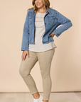 THREADZ - LA Stretch Pull On Jean - Natural Product Code 35371