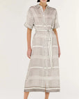 STAPLE THE LABEL - Siphon Midi Shirt Dress