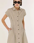 STAPLE THE LABEL - Hadley Midi Shirtdress