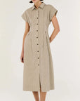 STAPLE THE LABEL - Hadley Midi Shirtdress