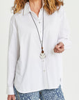 THREADZ BASICS- Classic Shirt.  White