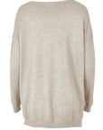 THREADZ- Cest La Vie Knit. Natural. THRE-44920