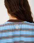 CARTEL & WILLOW - Harley Long Sleeve - Truffle/Ice Stripe