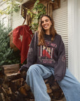 ALL ABOUT EVE - Aurora Box Crew - Washed Black