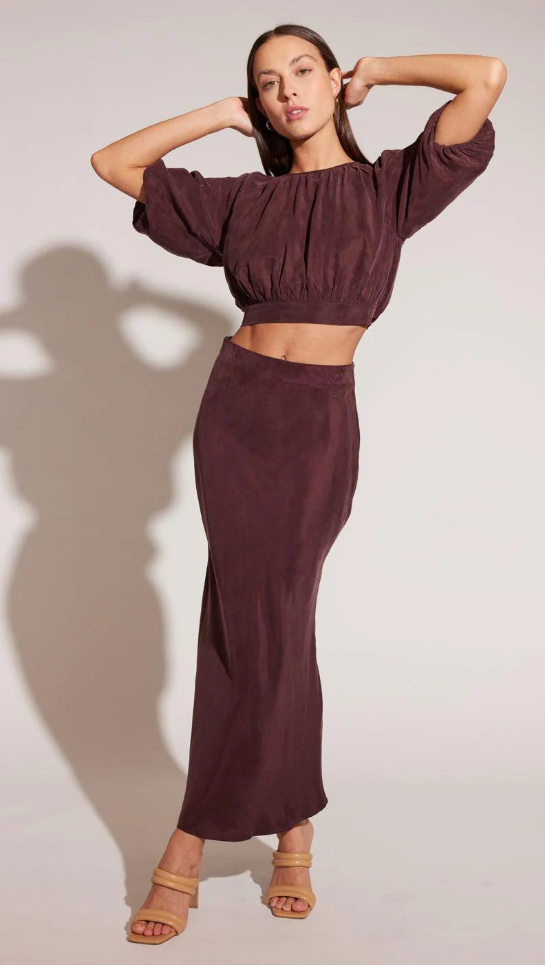 STAPLE THE LABEL-  Venoto Crop Blouse