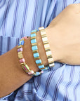 TIGER TREE - Blue Candy Crush Tile Bracelet