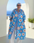 NINE THREE ONE DRESS - Blue Print.