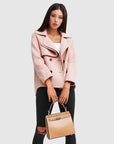 BELLE AND BOOM - I'm Yours Wool Blend Peacoat