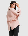 BELLE AND BOOM - I'm Yours Wool Blend Peacoat