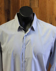 A K DEMIRE- Fashion Dress Shirt Diamond Dobby Pattern.
