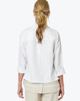 GORDON SMITH-  Danielle Linen Jacket-  White