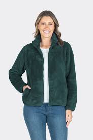 RENOMA- Fluffy Zip Up Jacket