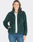 RENOMA- Fluffy Zip Up Jacket