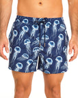 TOLU - Blue Jellyfish Men's Swim Shorts