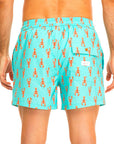 TOLU - Green Lobsters Men's Swim Shorts