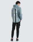 NENA AND PASADENA. GOBLIN BLUE DUAL CURVED SWEATER
